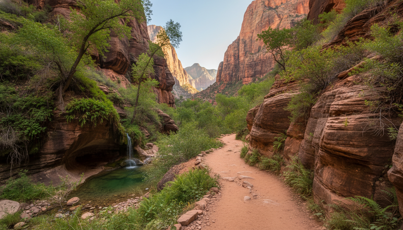 explorez les sentiers méconnus de zion et vivez des randonnées inoubliables au cœur de paysages époustouflants. partez à la découverte des trésors cachés de ce parc naturel exceptionnel.