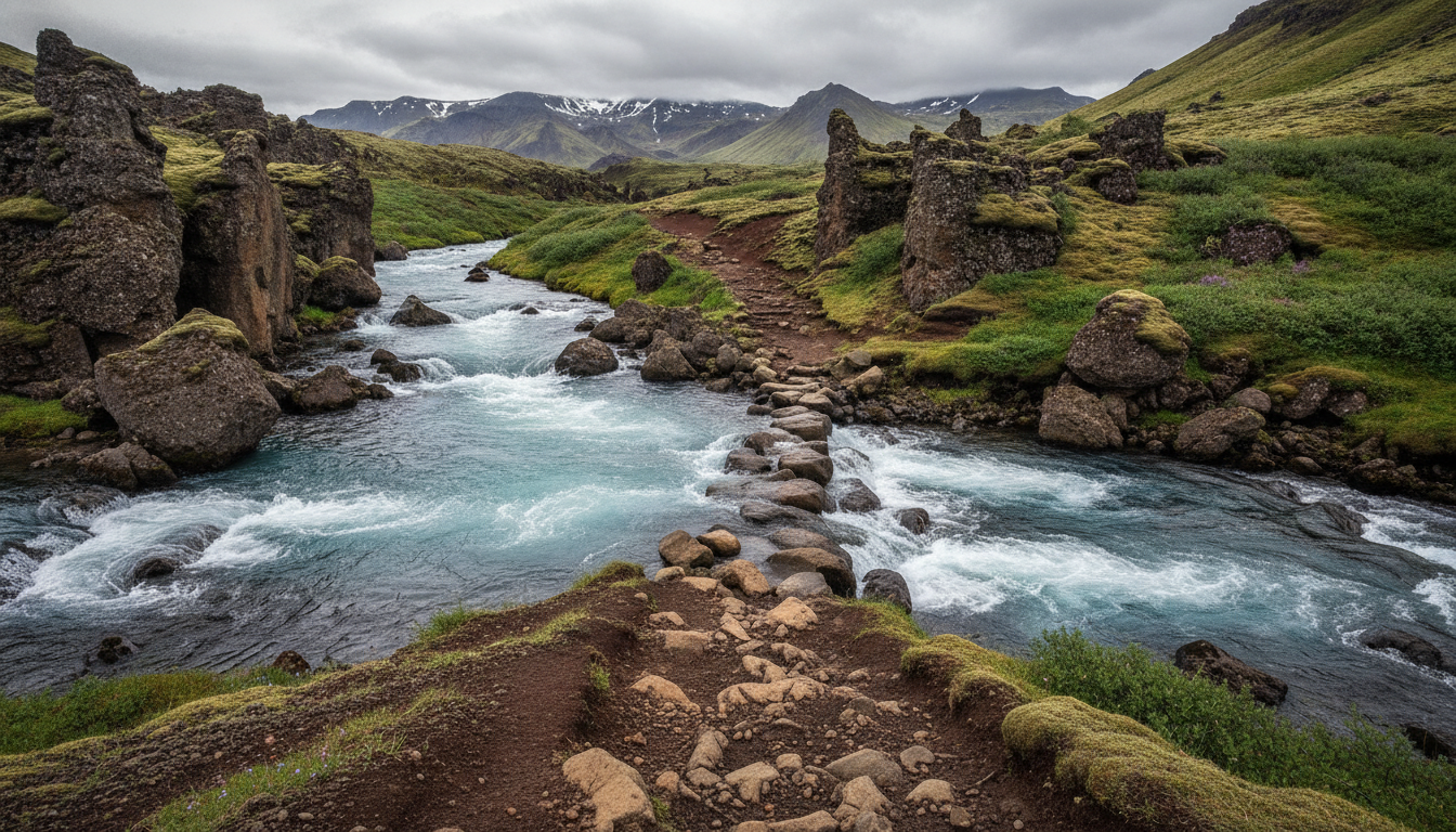 découvrez les randonnées inoubliables à travers les sentiers sauvages des highlands islandais, entre paysages à couper le souffle et nature préservée.