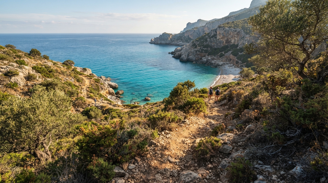 explorez la sardaigne à pied grâce à nos randonnées inoubliables entre criques turquoise, montagnes sauvages et panoramas à couper le souffle.